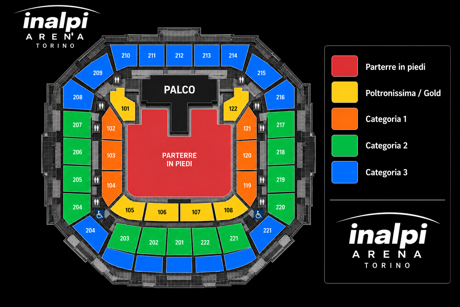 CREMONINI - 10 DIC.2026 - 20:30 - INALPI ARENA - TORINO